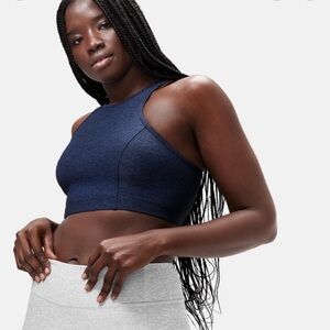 Outdoor Voices Athena crop top in navy size L
